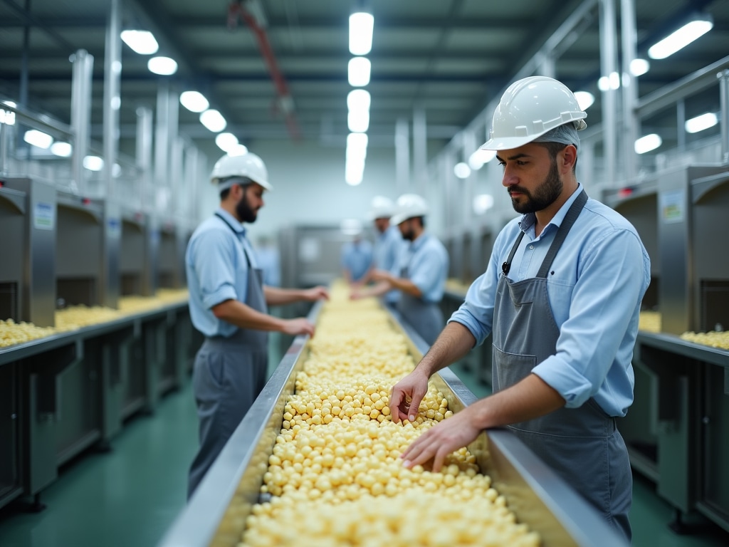 Современный завод по переработке сельхозпродукции